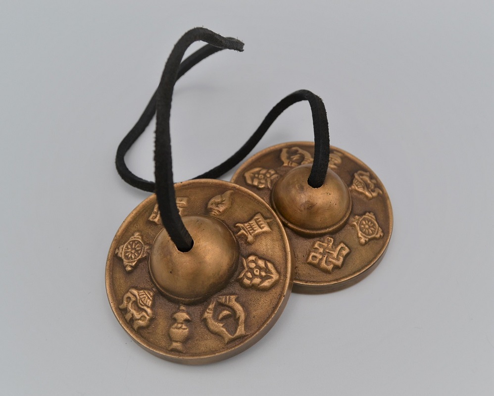 Clopotei Tibetani Tingsha 6.8cm - imagine 2