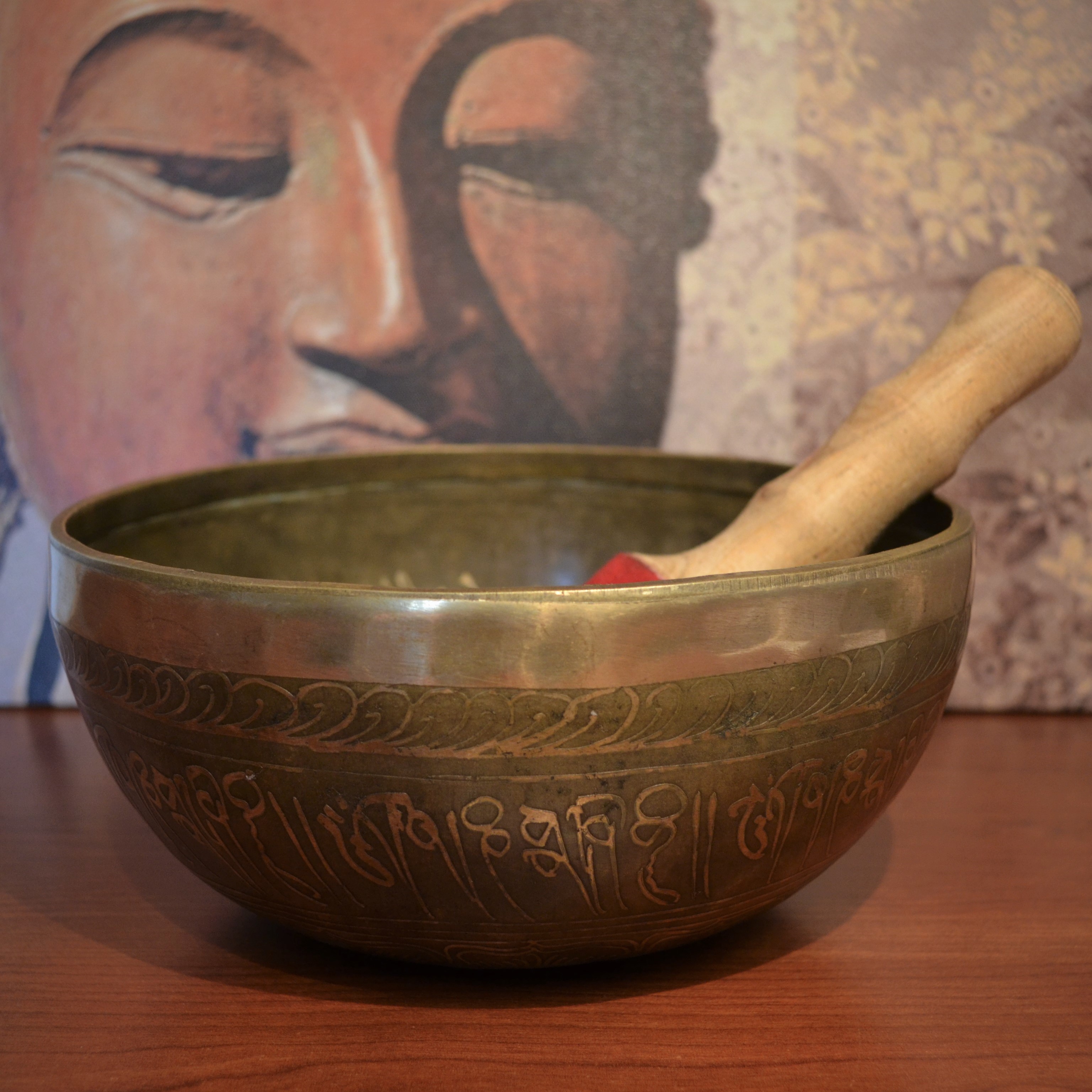 Bol Tibetan Handmade Buddha, 21 cm - imagine 2