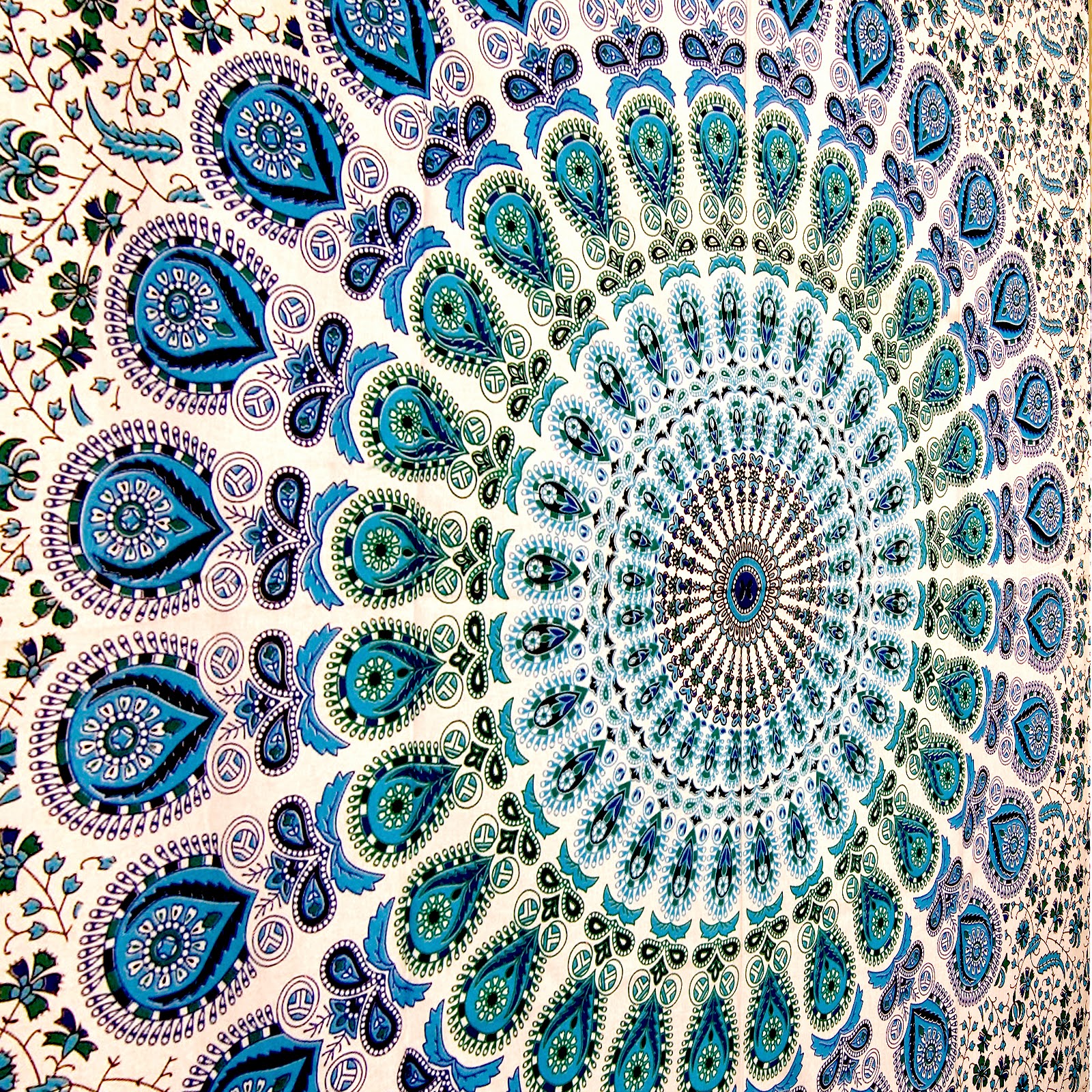 Panza Mandala Barmeri White Blue