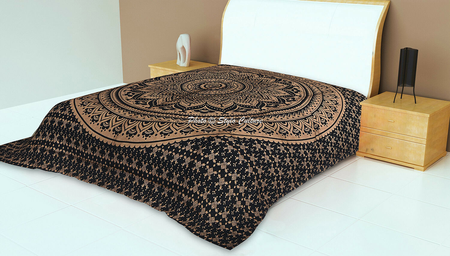 Panza Ombre Gold Negru - imagine 3