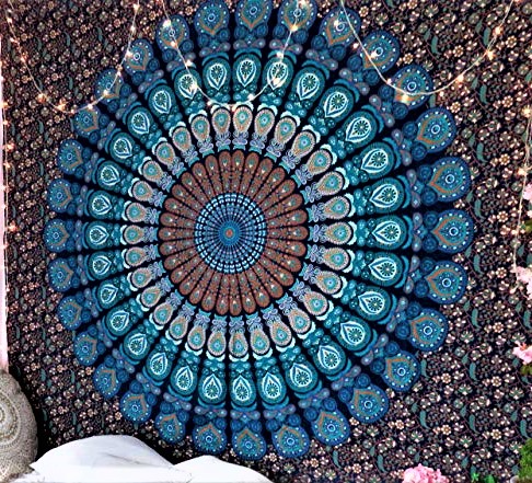 Panza Mandala Barmeri Blue - imagine 5