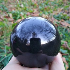 Sfera Obsidian Negru 5.7cm