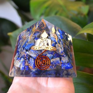 Piramida Orgonica Lapis Lazuli Buddha OM