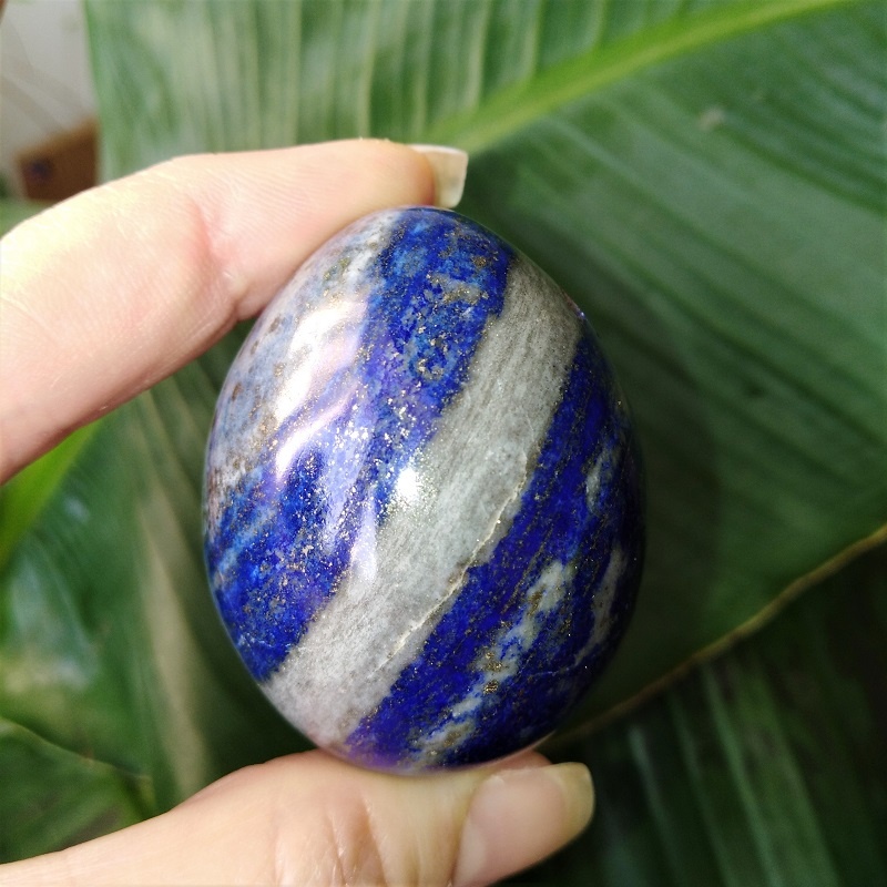 Ou Yoni Lapis Lazuli Natural - imagine 3