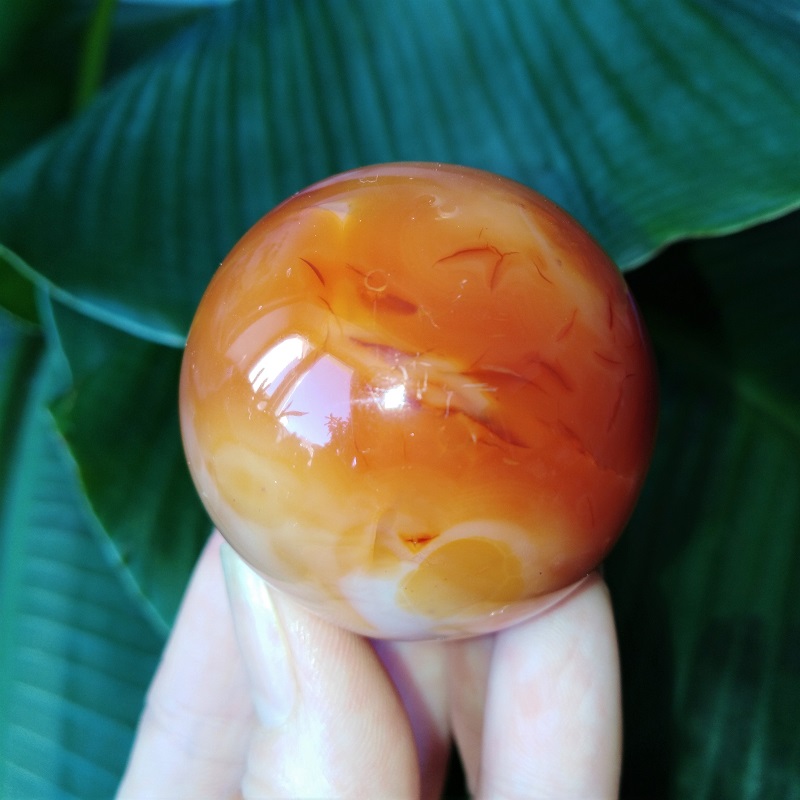 Sfera Carneol 4.3cm - imagine 3
