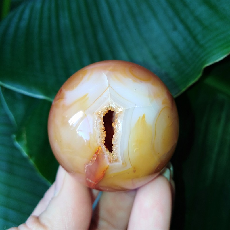 Sfera Carneol 4.3cm - imagine 4