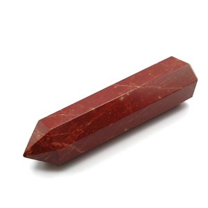 Bagheta Jasp Rosu 8 Fatete, 7 cm