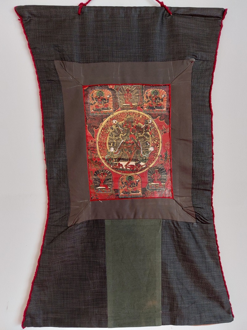 Thangka Tibetana Hevajra - imagine 2