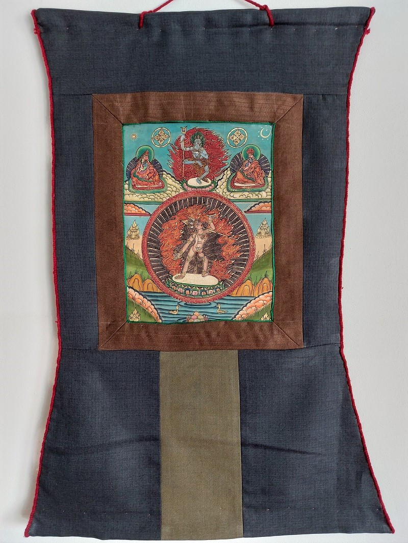 Thangka Tibetana Vajrayogini - imagine 5