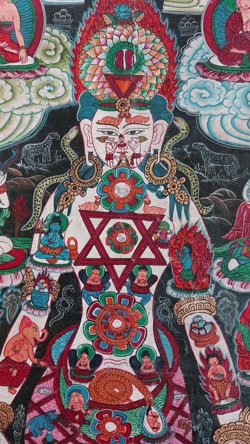Thangka Tibetana 7 Chakre