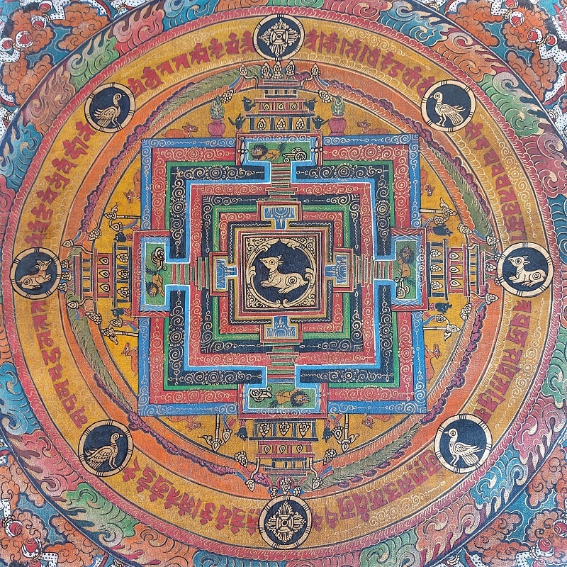 Thangka Kalachakra Mandala - imagine 2