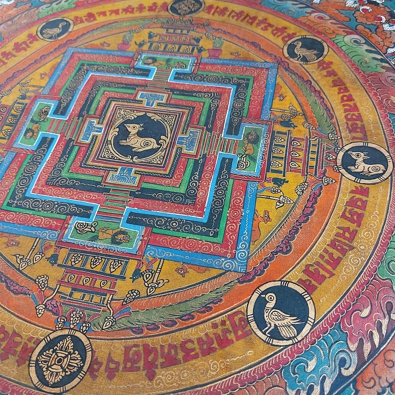 Thangka Kalachakra Mandala