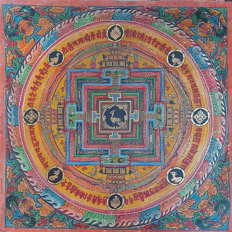 Thangka Kalachakra Mandala - imagine 2
