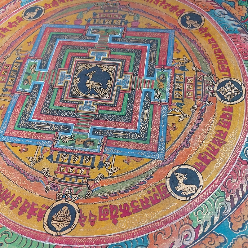 Thangka Kalachakra Mandala