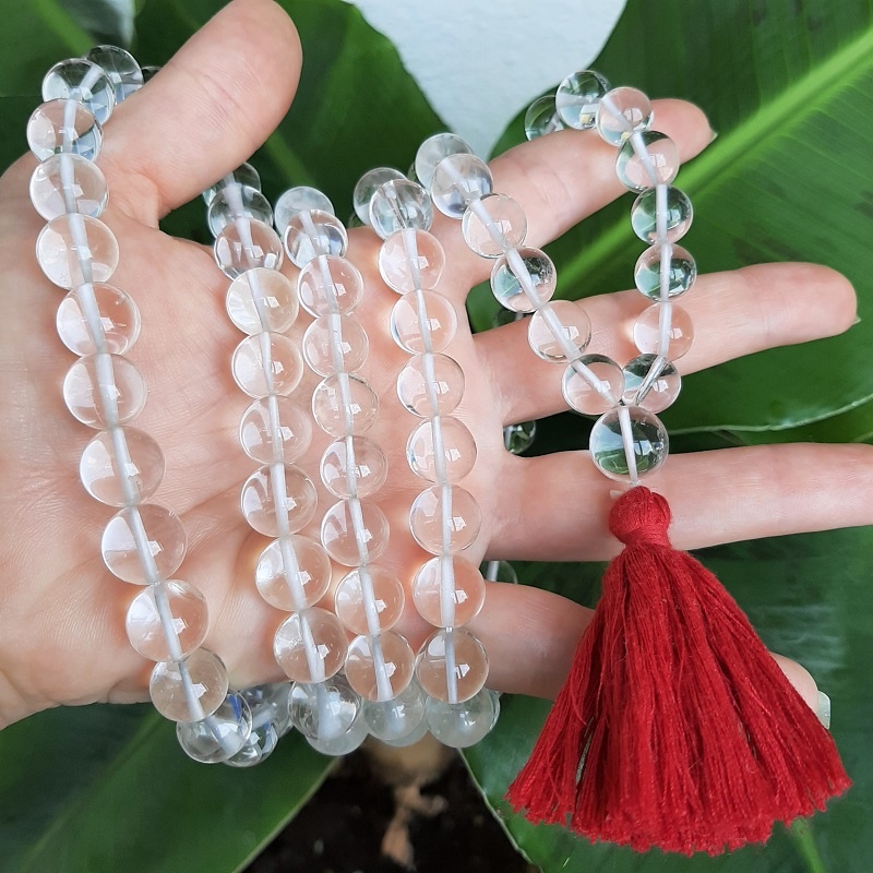 Mala Cuart Tibetan 12mm - imagine 2