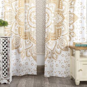 Panza Mandala White Gold