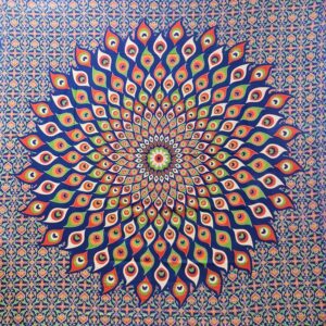Panza Mandala Eyes Blue