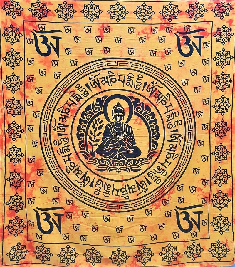 Panza Mantra Buddha Yellow