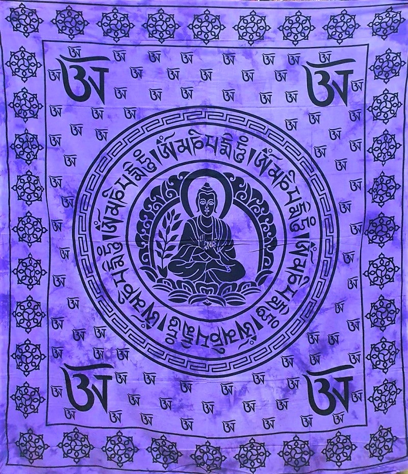 Panza Mantra Buddha Purple