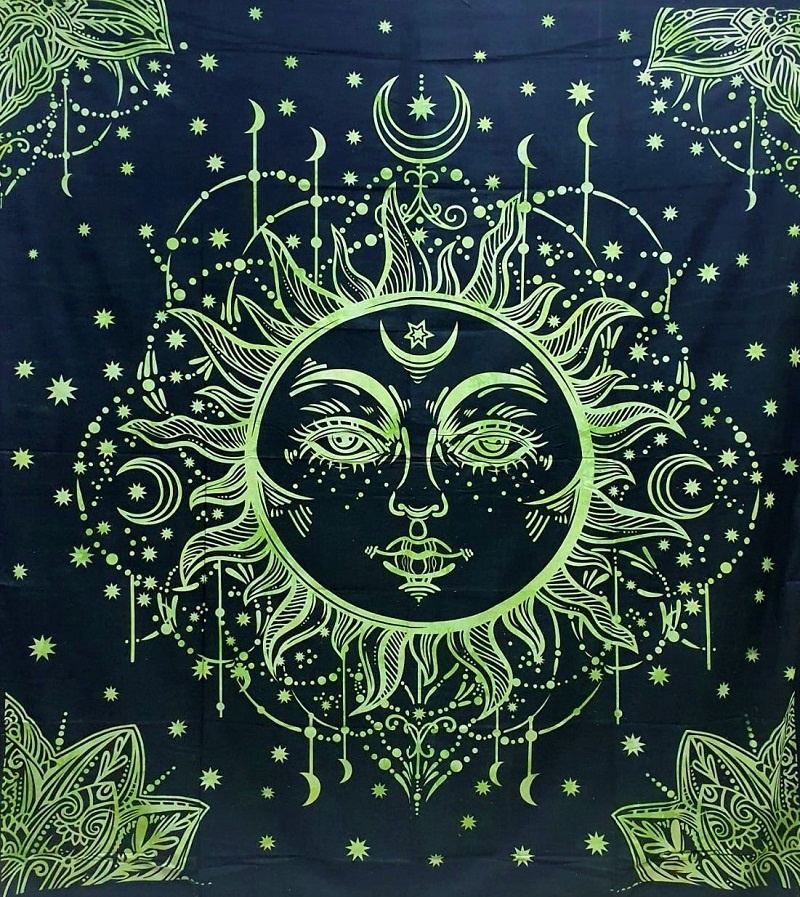 Panza Sun Face Green