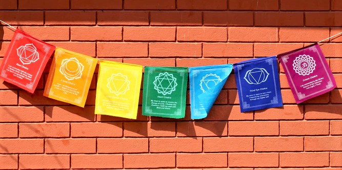 Stegulete Tibetane 7 Chakra 10*7 cm