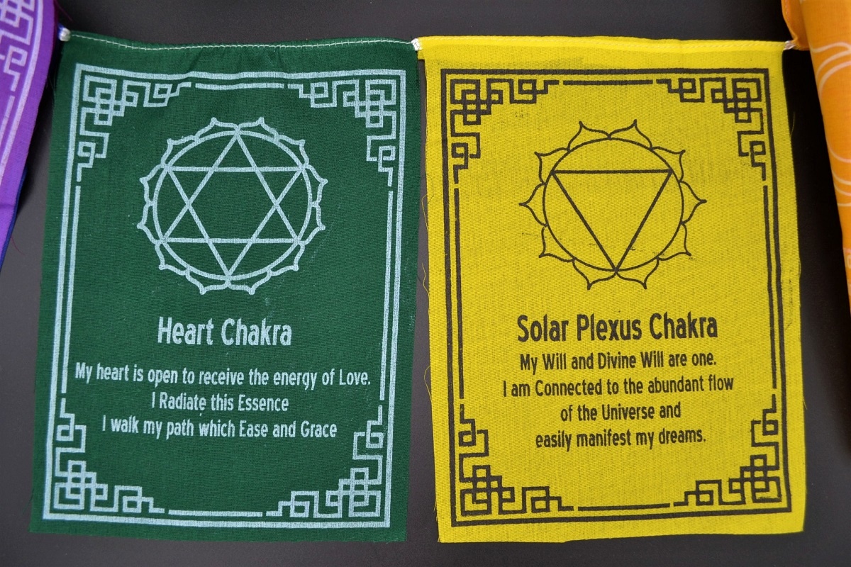 Stegulete Tibetane 7 Chakra 23*17 cm - imagine 6