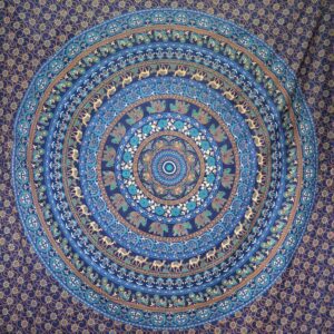 Panza Mandala Camel Turquoise
