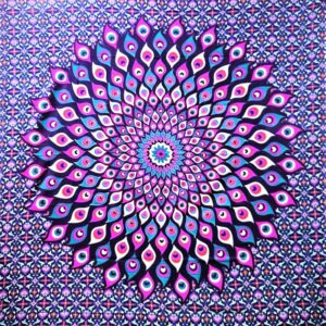 Panza/Cuvertura/Cearsaf Barmeri Eyes Violet
