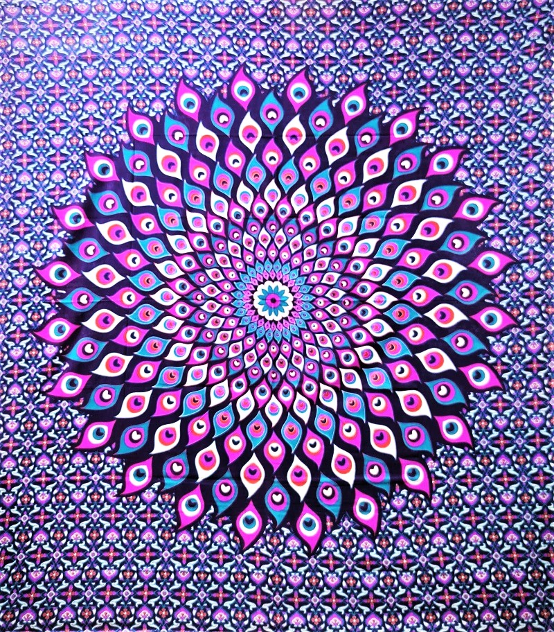 Panza/Cuvertura/Cearsaf Barmeri Eyes Violet