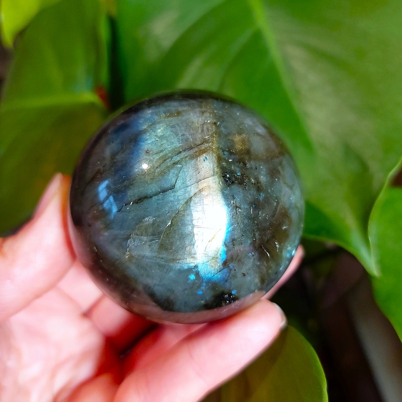 Sfera Labradorit 5.8cm - imagine 4