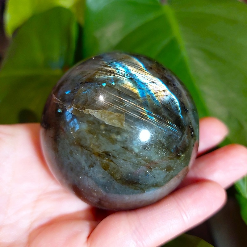 Sfera Labradorit 5.8cm - imagine 3