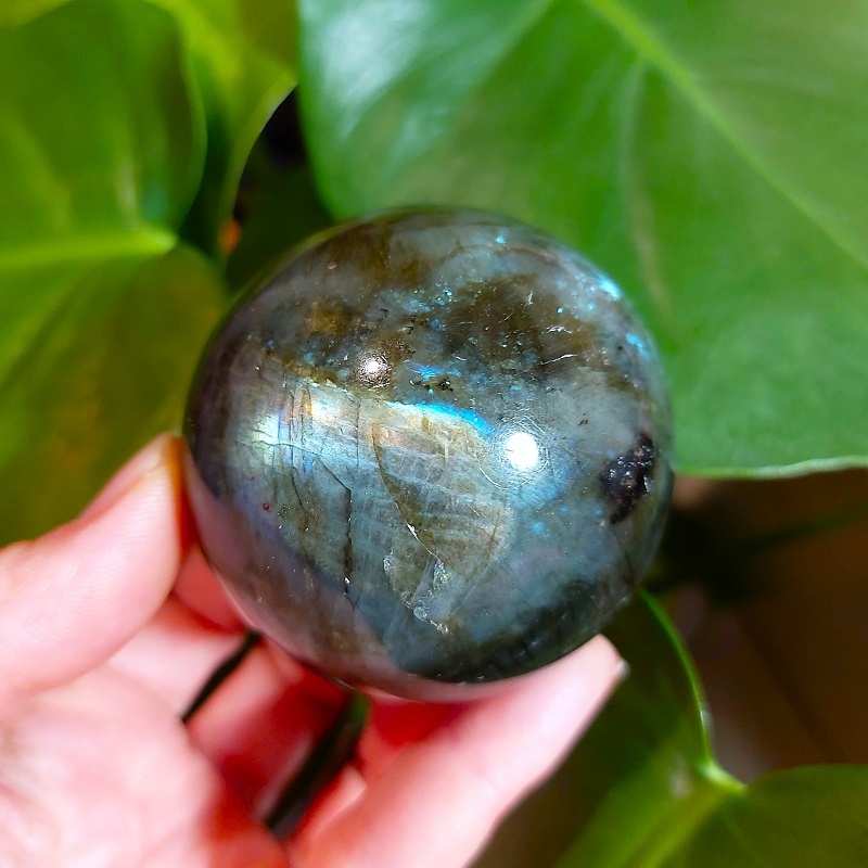 Sfera Labradorit 5.8cm - imagine 2