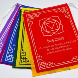 Stegulete Tibetane 7 Chakra 23*17 cm
