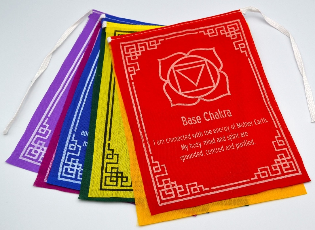 Stegulete Tibetane 7 Chakra 19*14cm - imagine 2