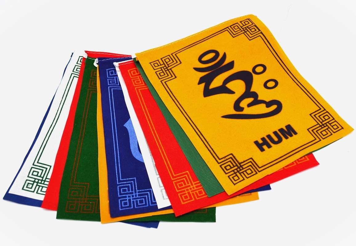 Stegulete Tibetane Mantra OM 20*15cm - imagine 2