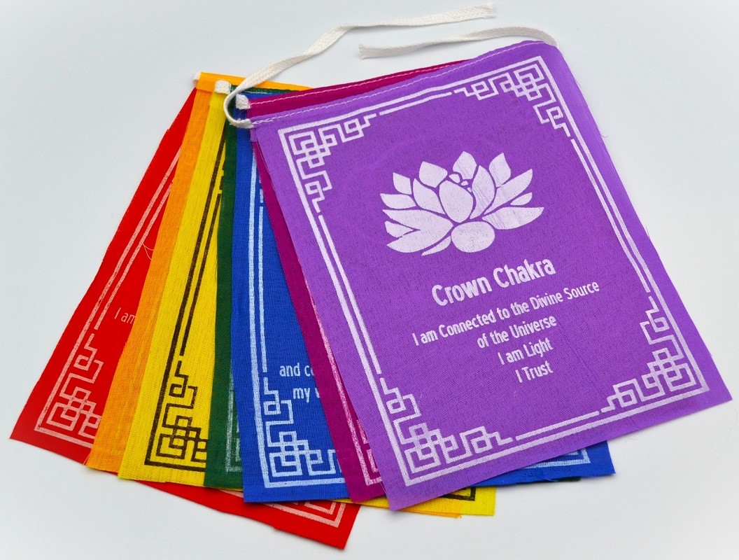 Stegulete Tibetane 7 Chakra 19*14cm - imagine 3