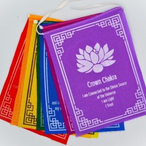 Stegulete Tibetane 7 Chakra 19*14cm