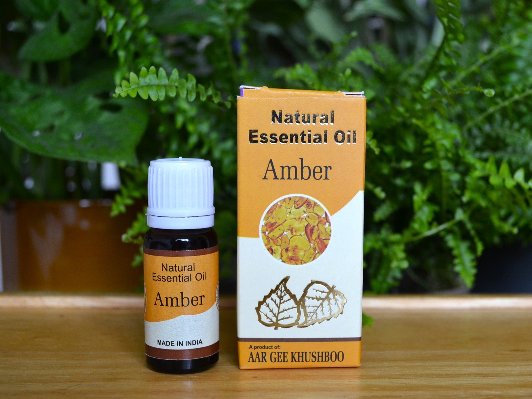 Ulei Esential Natural Amber (Ambra sau Chihlimbar) Aar Gee Khushboo, 10ml