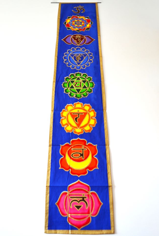 7 Chakra Banner Albastru - imagine 4
