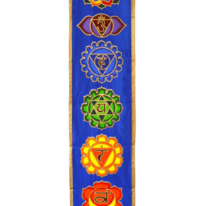 7 Chakra Banner Albastru