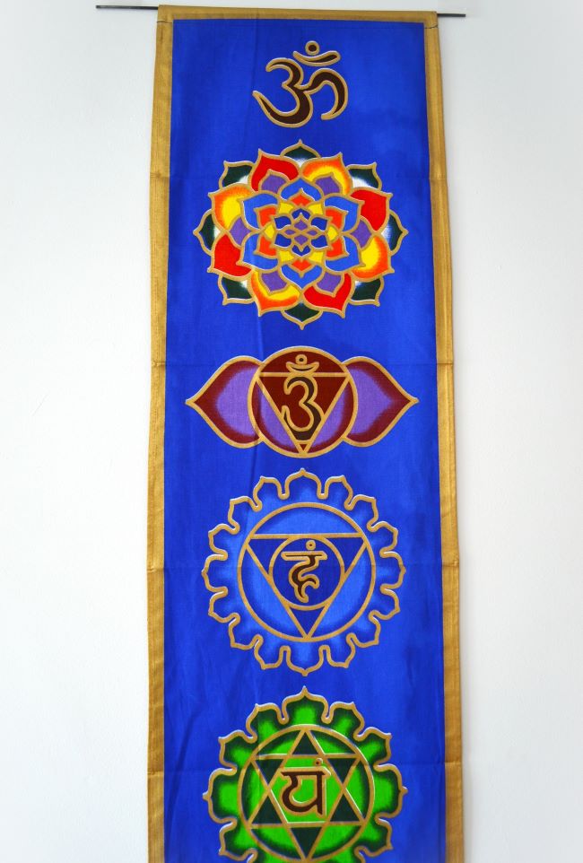 7 Chakra Banner Albastru - imagine 2