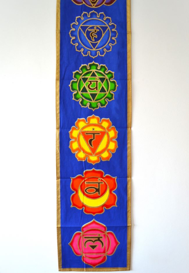 7 Chakra Banner Albastru - imagine 3