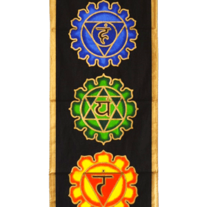7 Chakra Banner Negru