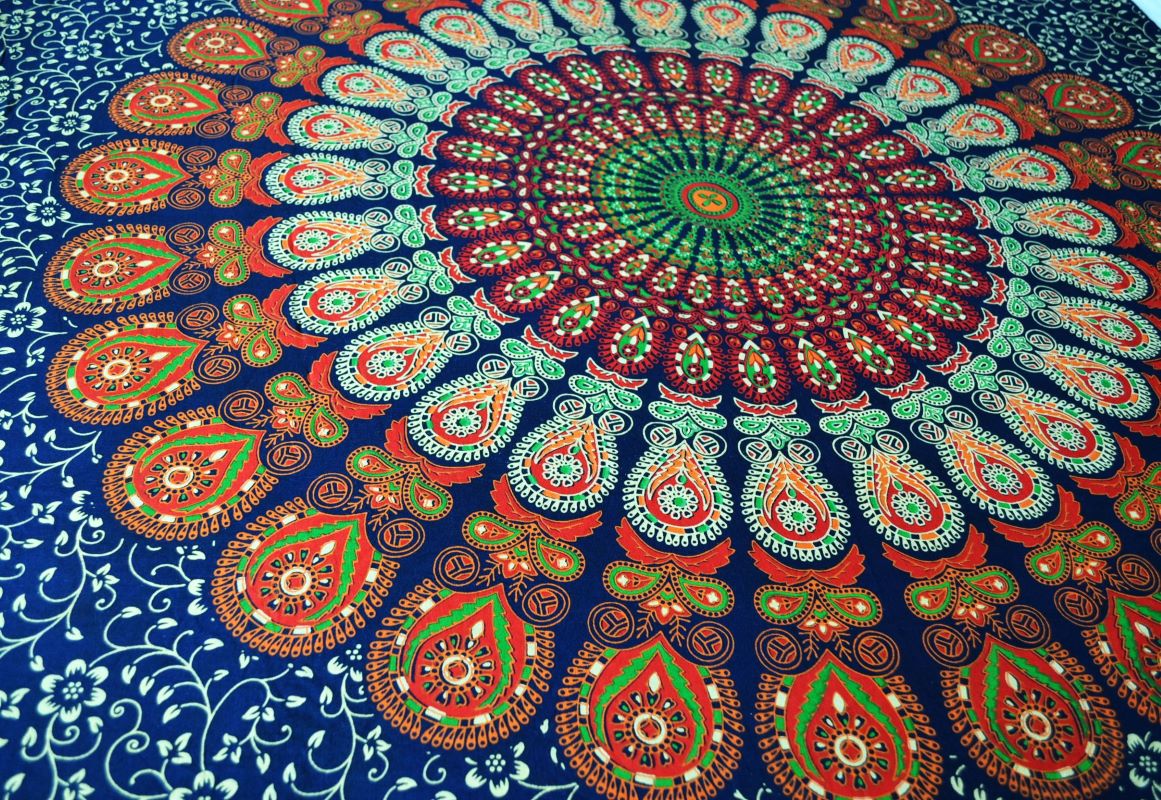 Pareo/Sarong Barmeri Mandala Brown