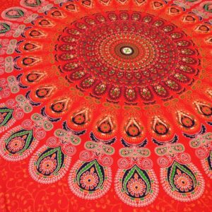 Pareo/Sarong Barmeri Mandala Red
