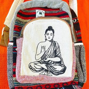 Rucsac Canepa si Bumbac Buddha Mediu