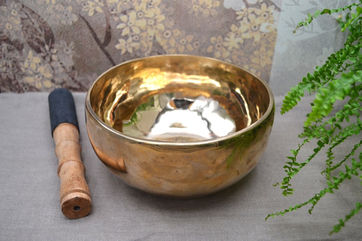 Bol Tibetan Handmade, 17cm, 795gr - imagine 2