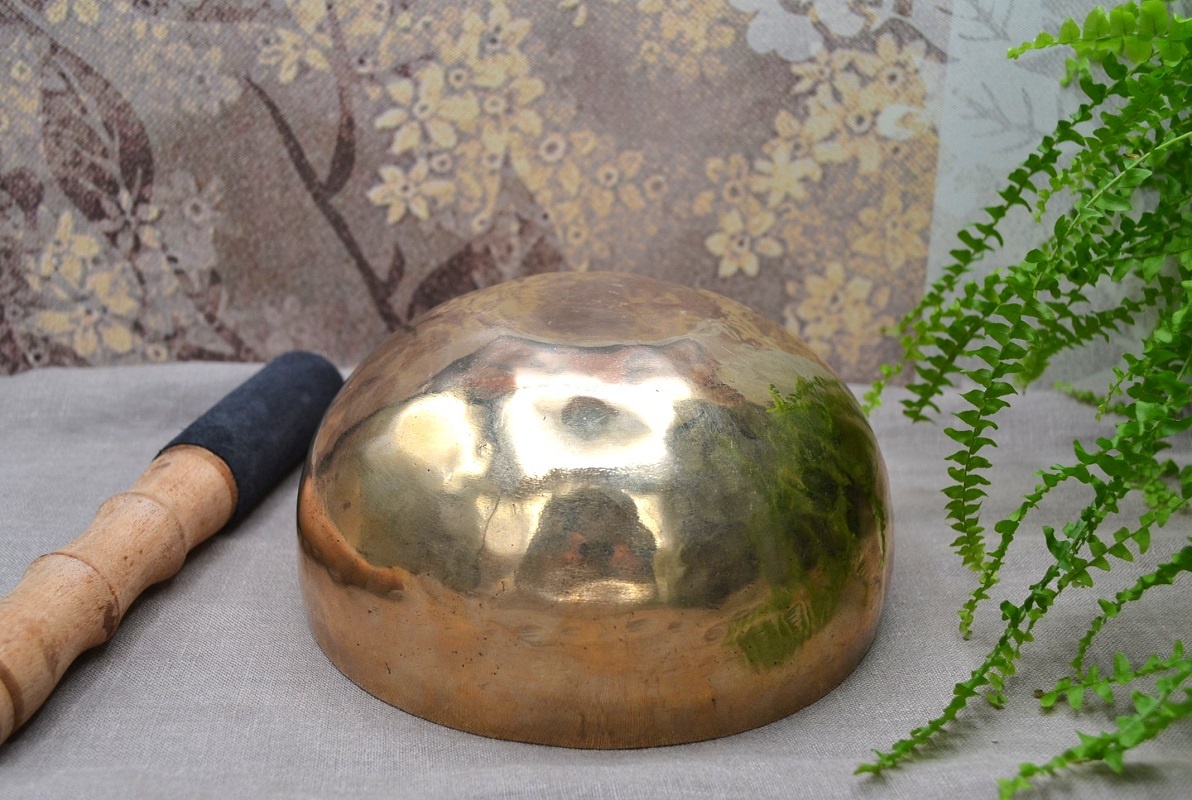 Bol Tibetan Handmade, 15.5cm, 795gr - imagine 5
