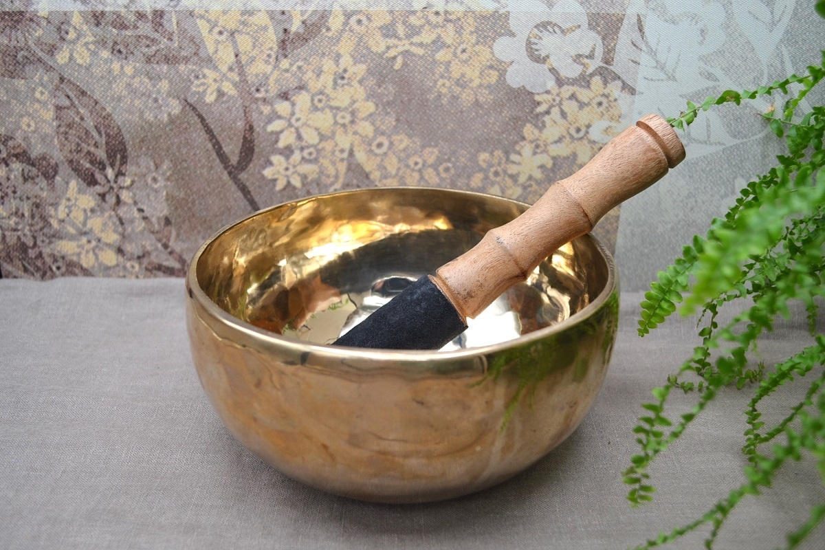 Bol Tibetan Handmade, 17cm, 795gr - imagine 3