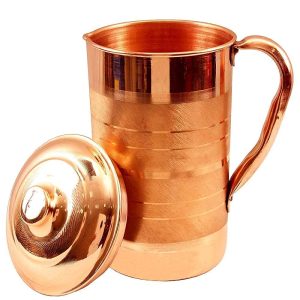 Carafa Cupru Tamba cu Capac, 1700ml